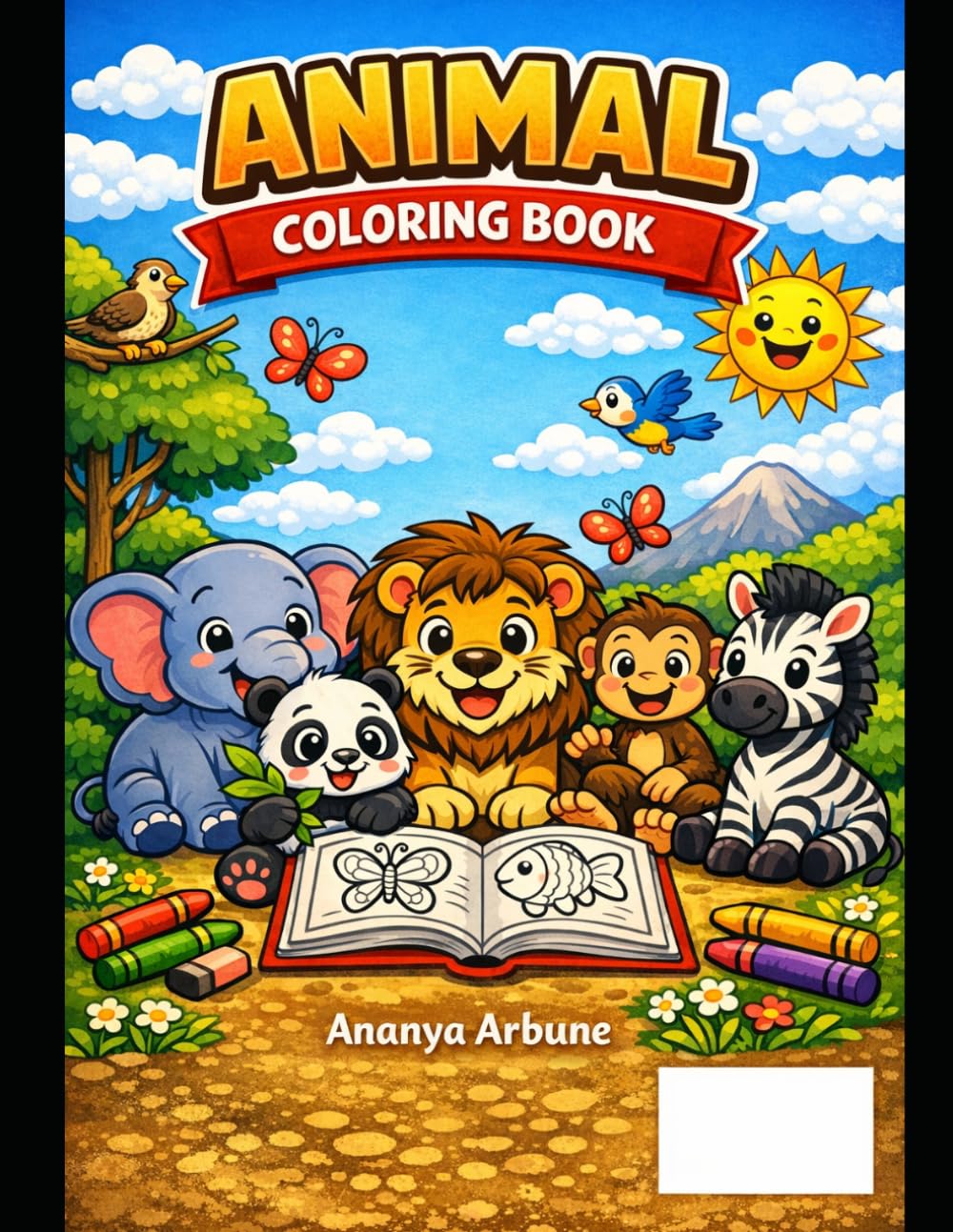 ANIMAL COLORING BOOK: Animal Coloring Book for Kids!