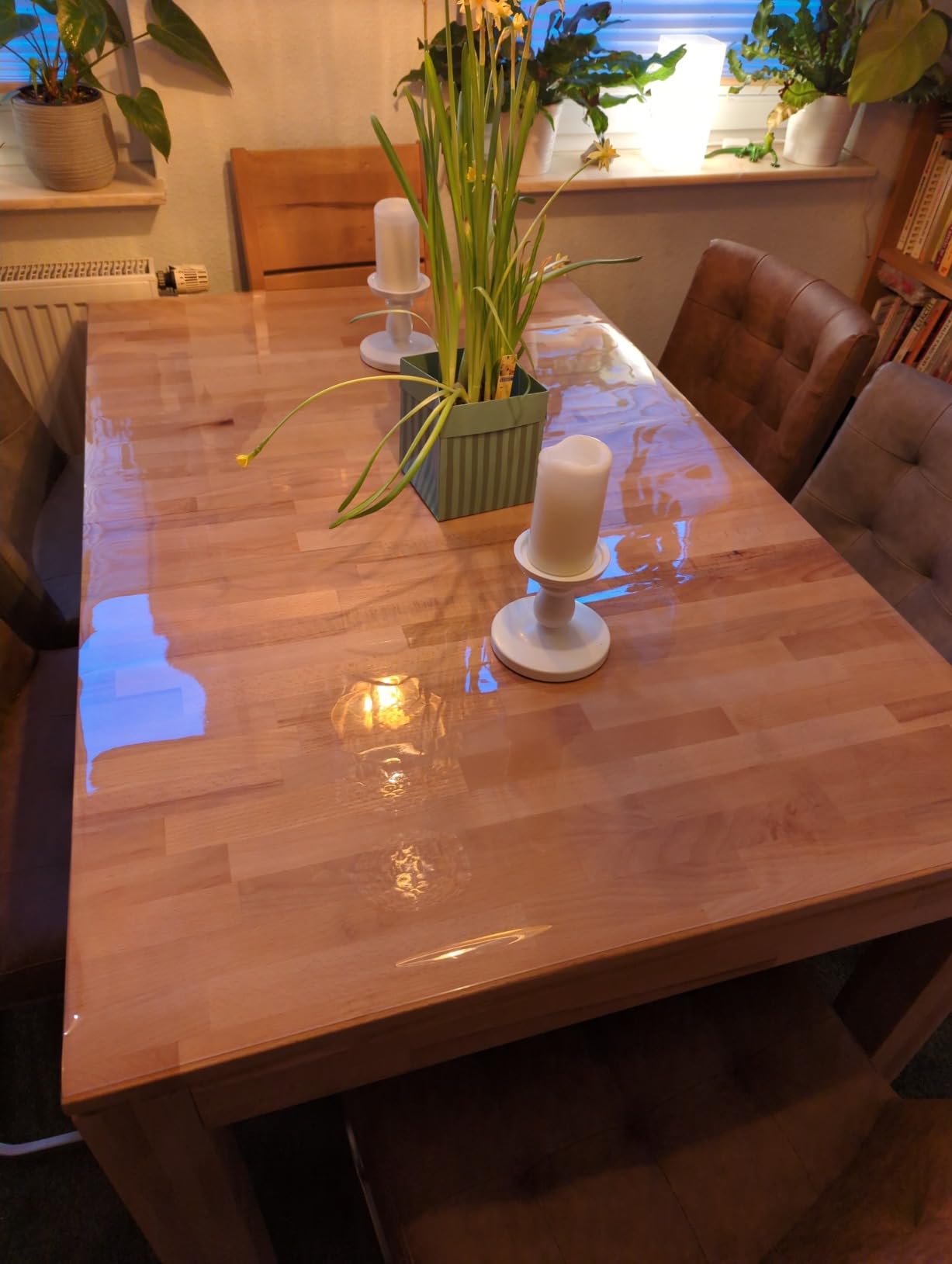 2mm PVC Tischdecke – Transparente Schutzfolie für Tische