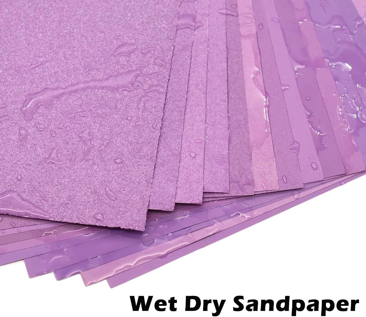 28 Pièces Papier De Verre Sec Et Humide 230 * 280mm Assortiment 600/800/1000/1200/1500/2000/2500 Kit De Feuilles De Ponçage À Sec Et Humide Papier De Verre