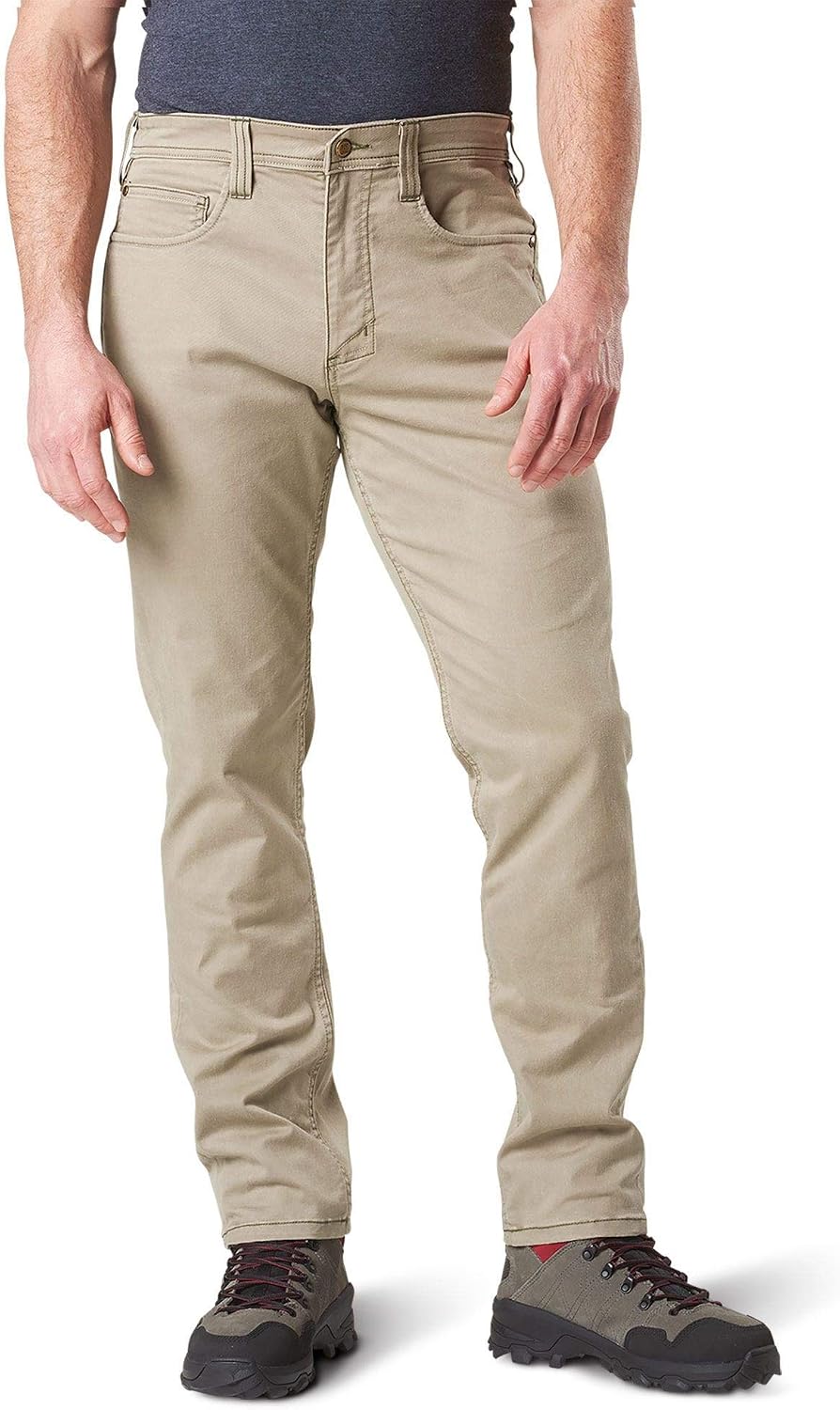 5.11 Tactical Men's Defender-Flex Slim Pant, Cavalry Twill, Yoke Utility Pocket, Style 74464