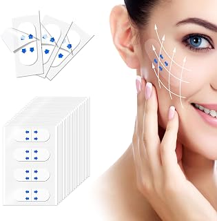 120PCS Face Tape Lifting Invisible Neck Lift Tape Instant Face Lifting for Wrinkles Overnight Sagging Skin Double Chin