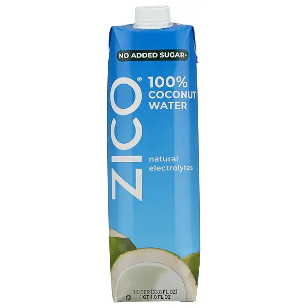 Zico - Pure Premium Coconut Water Natural - 1 Liter 1