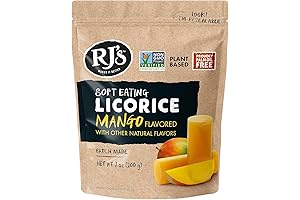 RJ's Natural Mango Flavored Australian Soft Licorice