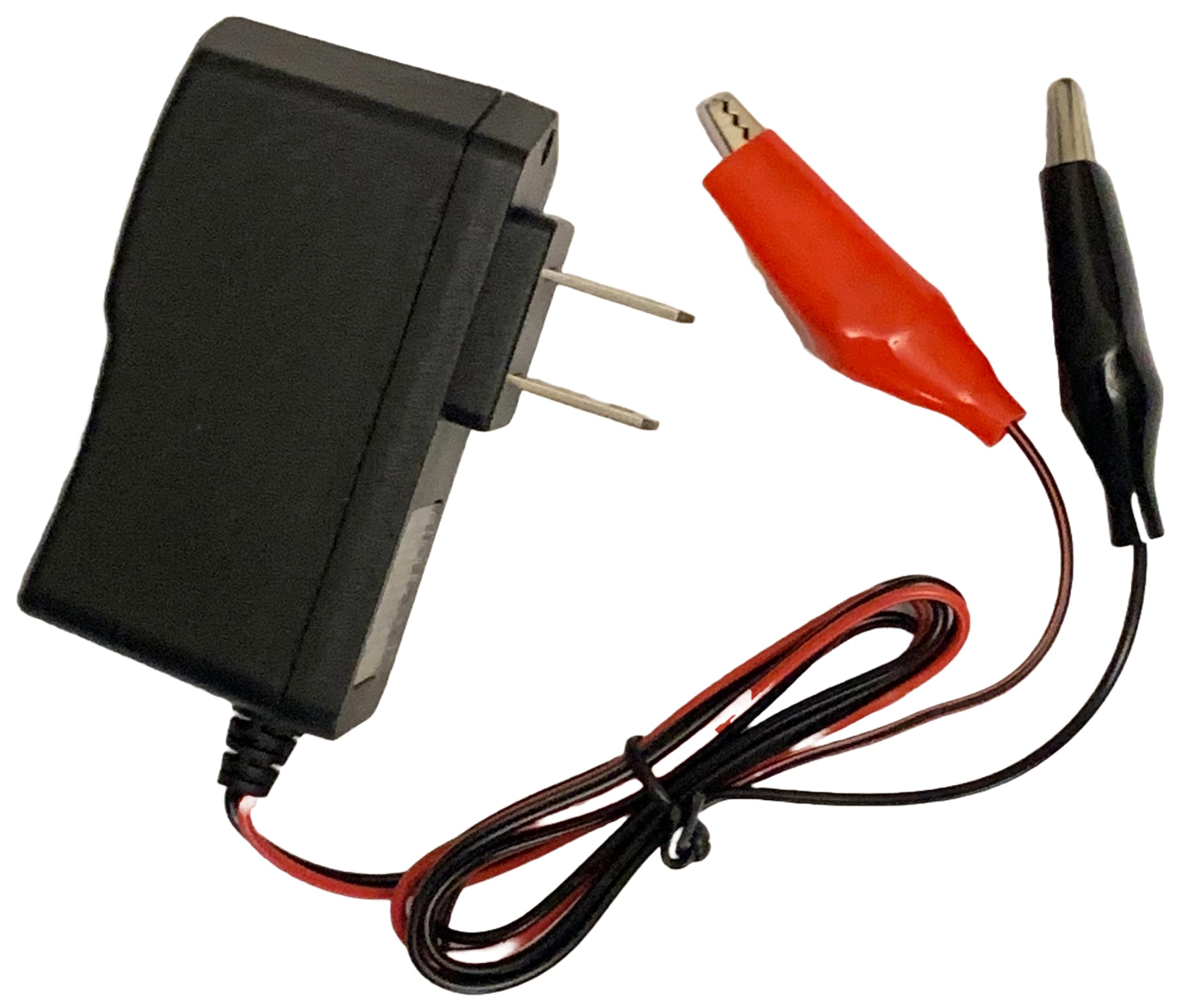 GILAN 12V Volt Battery Trickle Charger with Alligator Ends Clips 50cc 70cc 90cc 110cc 125cc 150cc 250cc 300cc ATV Dirt Pit Bike Go Kart Scooter Moped Motorcycle Quad 12 V Smart Charger w LED Indicator
