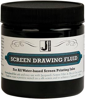Screen Printing Drawing Fluid 4 Ounces