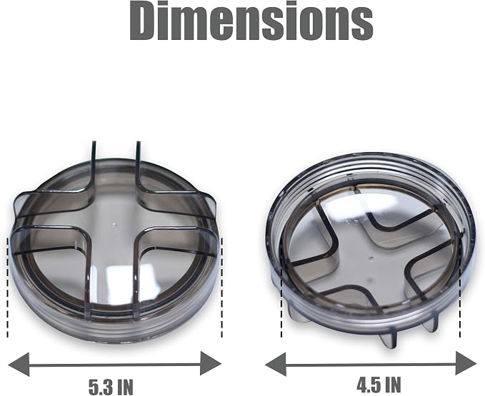 Tapa del filtro de bomba para piscina con kit de sello miniatura 2