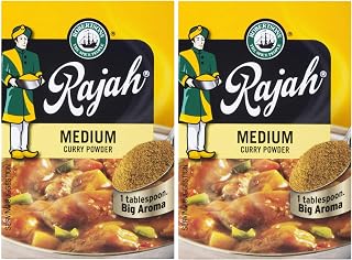 Robertsons Rajah Curry Powder 100g (Medium, 3.53 Ounce (Pack of 2))