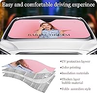 Vista 8 de Parasol personalizado para parabrisas de automóvil, parasoles personalizados para ventanas, añade tu foto, logotipo, texto, imagen, personaliza