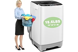 Nictemaw Portable Washer and Dryer: All-In-One Laundry Solution for Compact Living