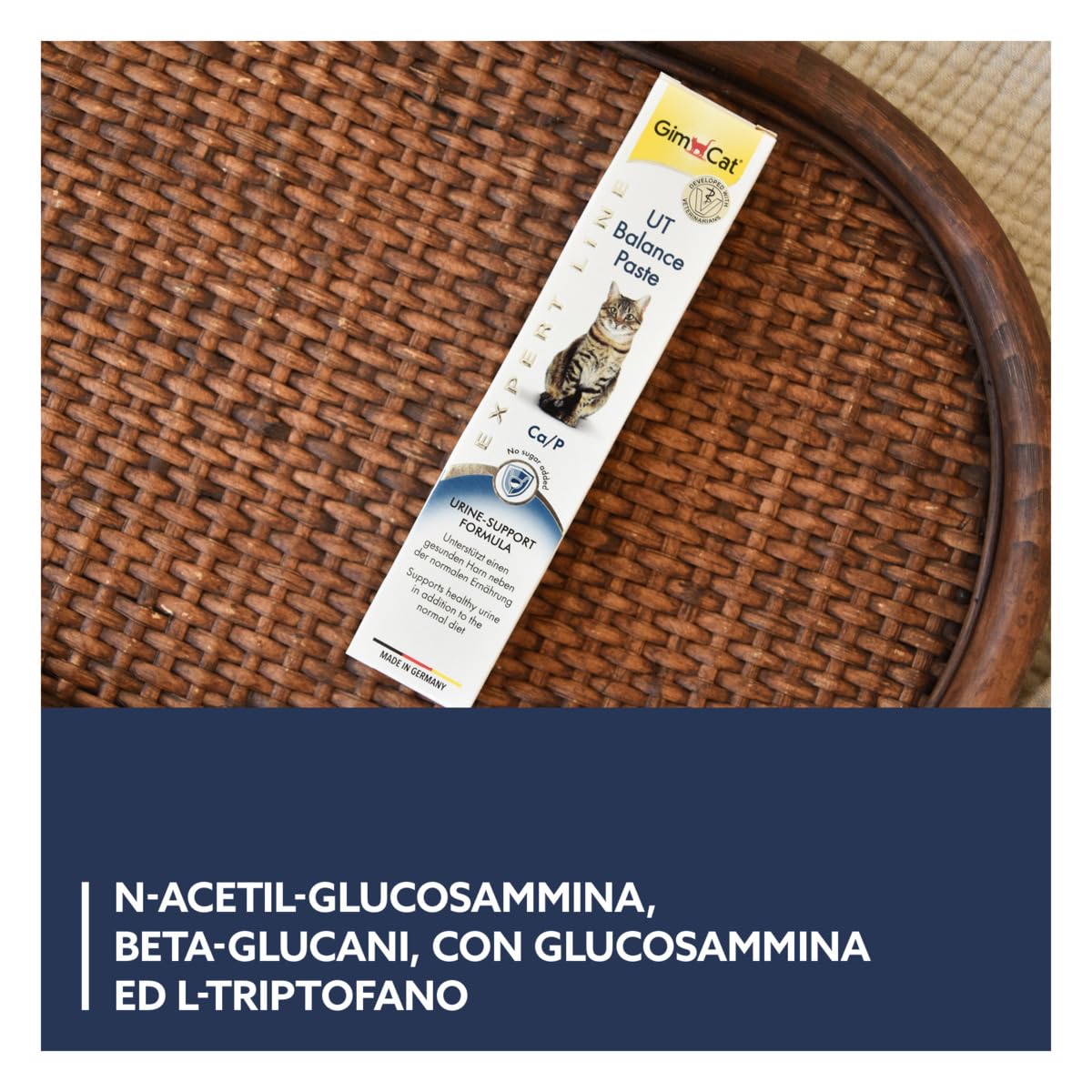 GimCat UT Balance Pasta Per Gatti - Supporto Salute Urinaria, 50g - Foto 9