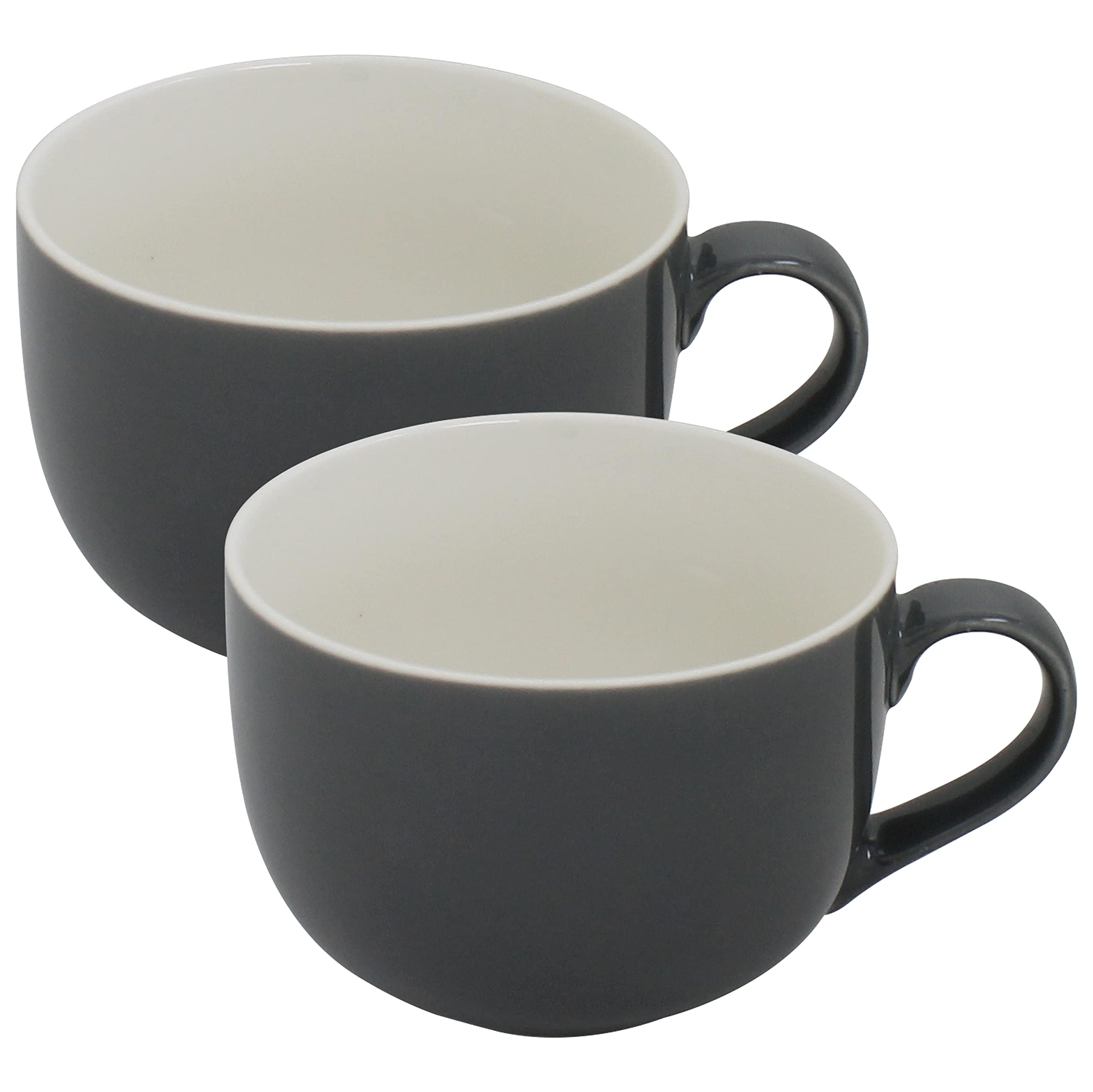 Amazon.com | Serami Oversized Coffee Mugs - Set of 2 Beverage and