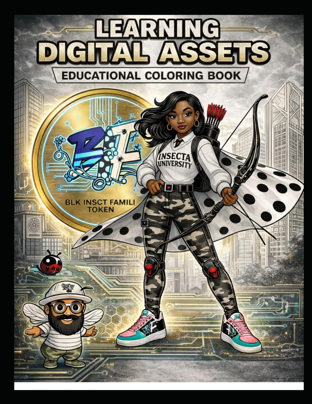 Learning Digital Assets While Coloring: A Fun & Educational Coloring Book About Blockchain, Web3, NFTs, and Digital Assets