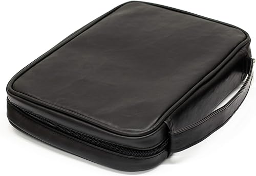 Miniatura 8 de Funda de piel envejecida para Biblia con bolsillo con cremallera y asa