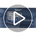Image of Card Display Holder for Windshield Glass, Transparent, for Parking Permits, Passes and ID Card