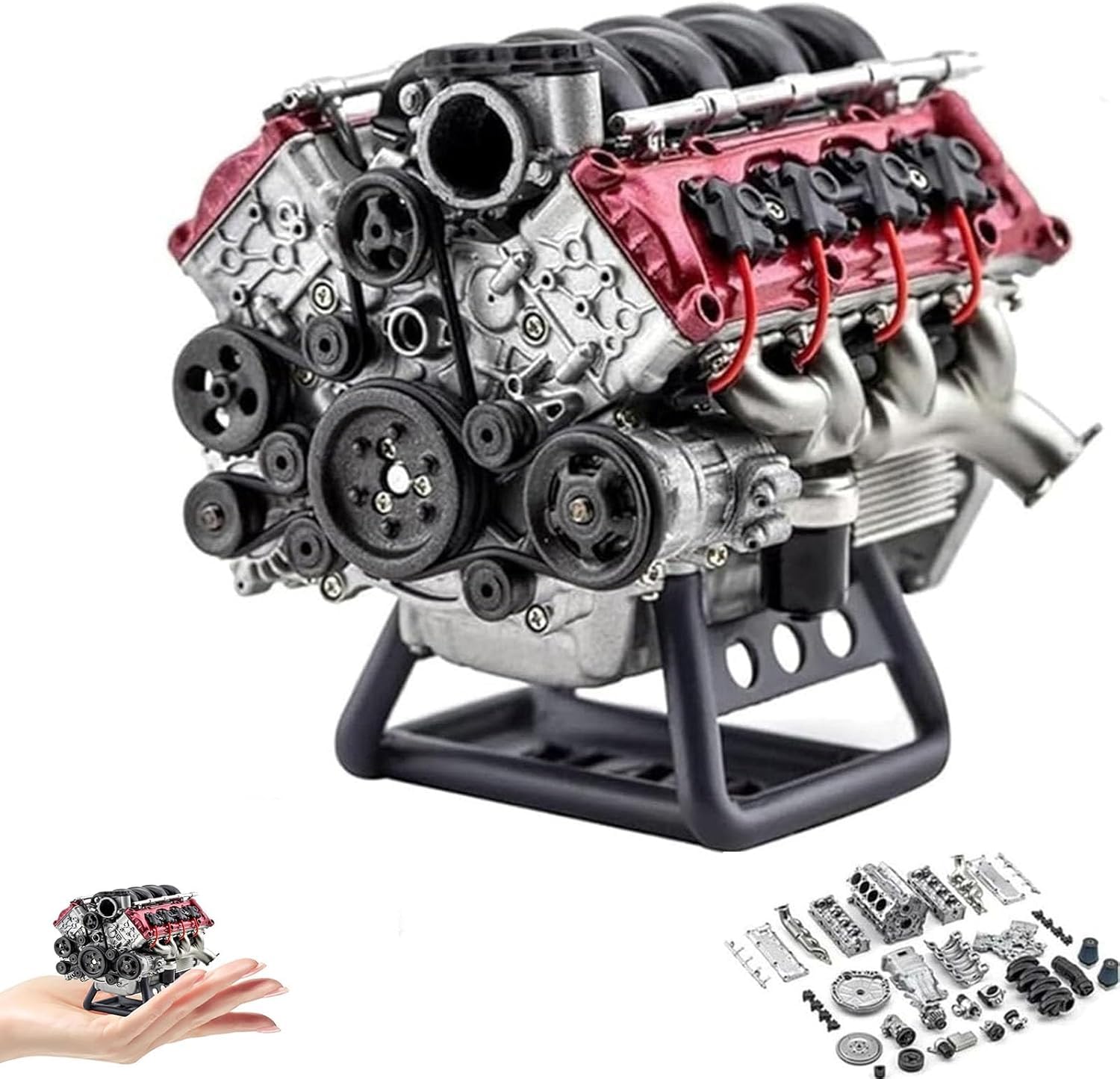 Amazon.co.jp: V8エンジンキット 最小V8スケールエンジンを構築