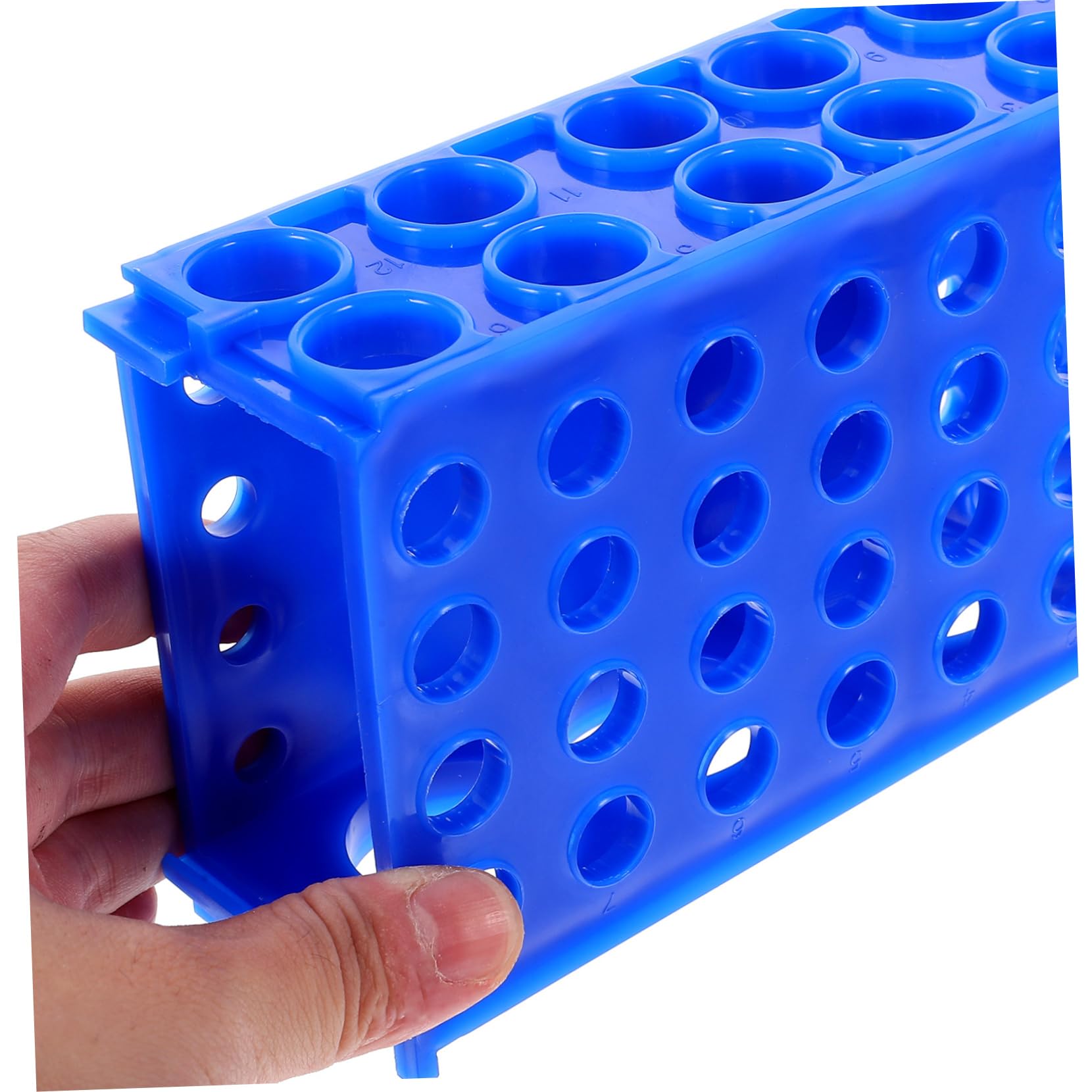 ULTECHNOVO Gradilla Para Tubos De Ensayo De 5 Piezas Riñonera Para Tubos De Muestra Soporte Para Accesorios De Laboratorio Almacenamiento Que Ahorra