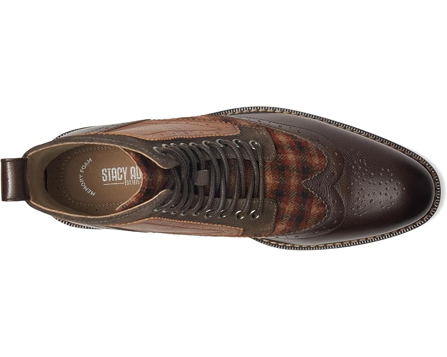 Stacy Adams Finnegan Wing Tip Boot - Top View