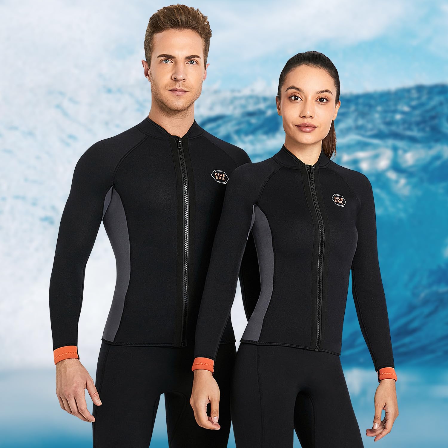 Pantaloni da muta da donna e da uomo, in neoprene, 3 mm, per tenere al caldo per acqua, aerobica, immersioni, surf, nuoto, snorkeling, immersioni subacquee, kayak