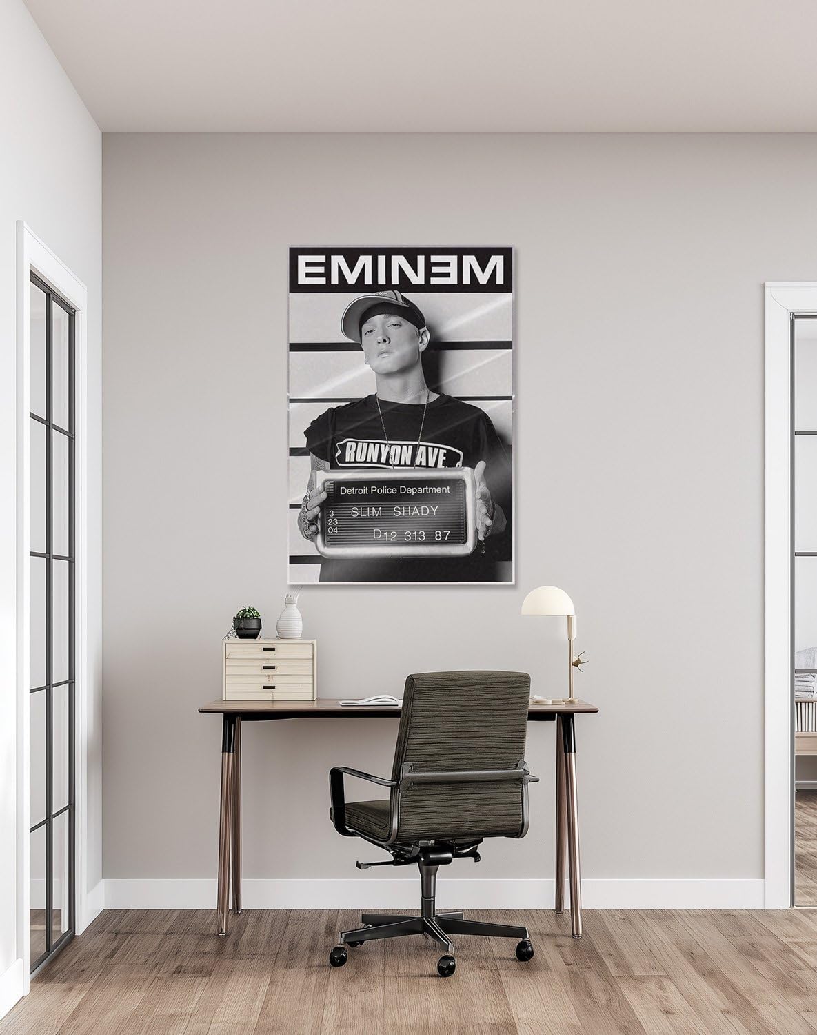 Amazon.com: Eminem - Music Personality Poster (Mugshot) (Size: 24