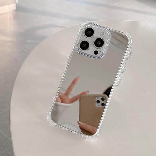 Miniatura 24 de Funda diseñada para iPhone 11 Pro, funda con espejo para niñas y mujeres [protector de cuatro esquinas a prueba de golpes] cubierta protectora de