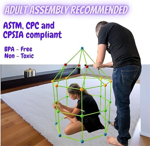 Miniatura 3 de Kit de construcción de estructuras 155 piezas de juguetes de construcción, juguetes de tallo para niños y niñas de 3 a 15 años. Juguetes para niños