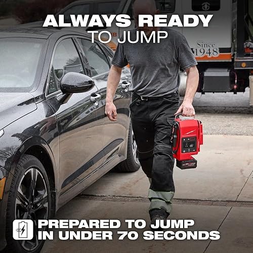 Miniatura 4 de Paquete de arranque para Milwaukee M18 Hotshot Jump Starter y RedLithium XC8.0 Starter Kit + TPT Premium cart storekid