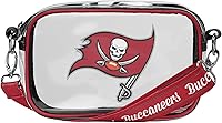 Vista 14 de FOCO NFL Womens NFL Team Logo Stripe Clear Crossbody Bag