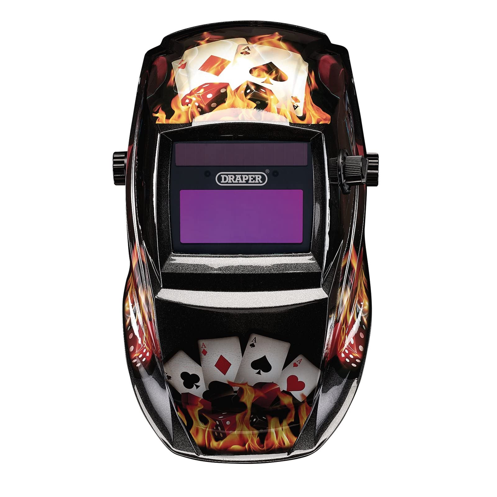 DRAPER 02515 Casco de soldadura de oscurecimiento automático, naipes