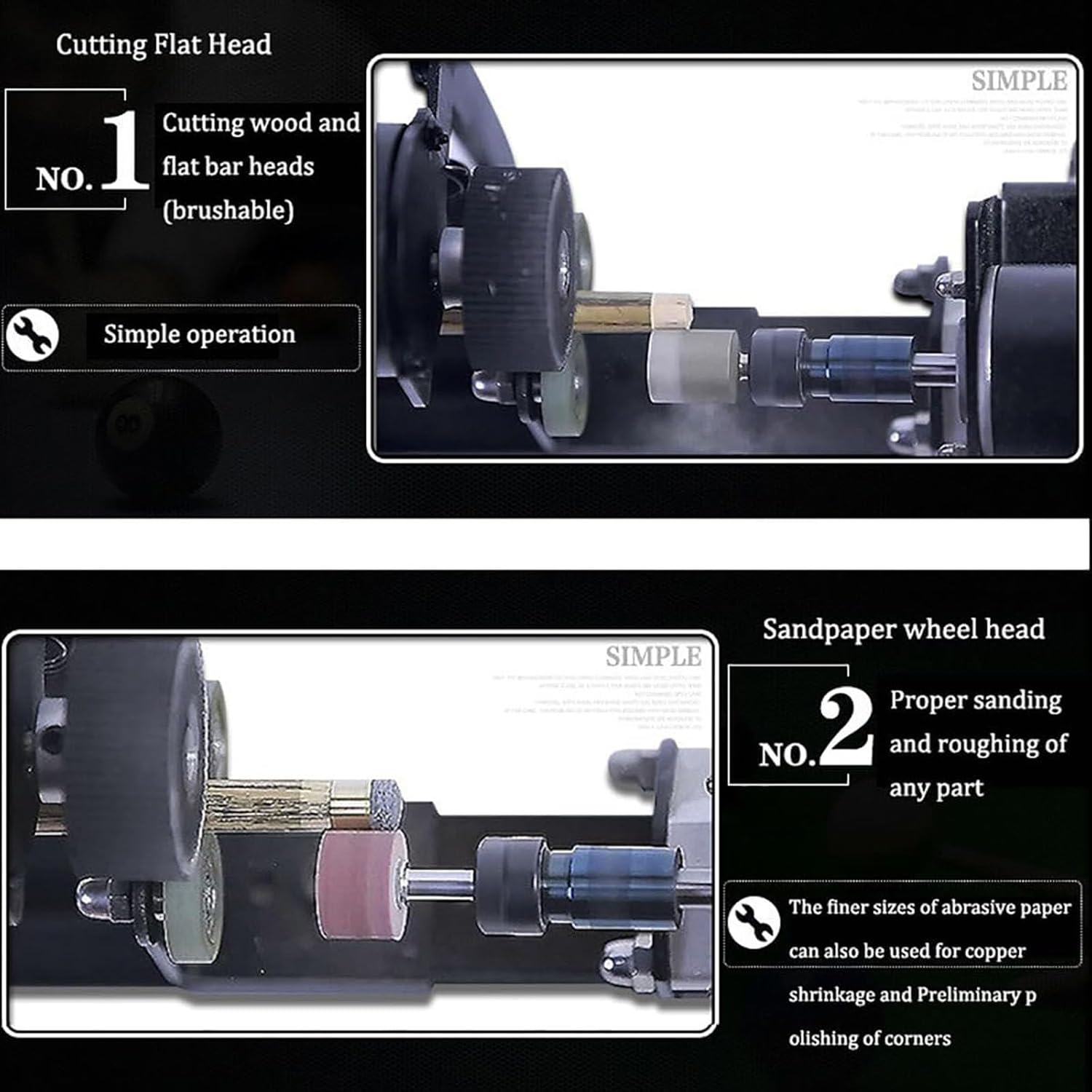 Snooker Cue Repair Kit,7-in-1 Snooker Cue Stick Repairer,Simple & Portable,for Billiard Cue Tip Clamp Repairing/Change Copper Hoop/Club Straightening/Leather Replacement,Easy to Use