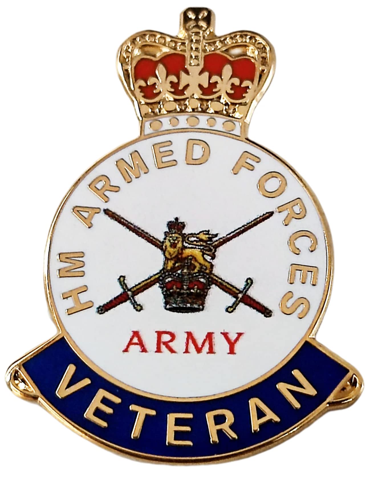 UK Veterans Pin Badge British HM Armed Forces Military Pin Badge Remembrance