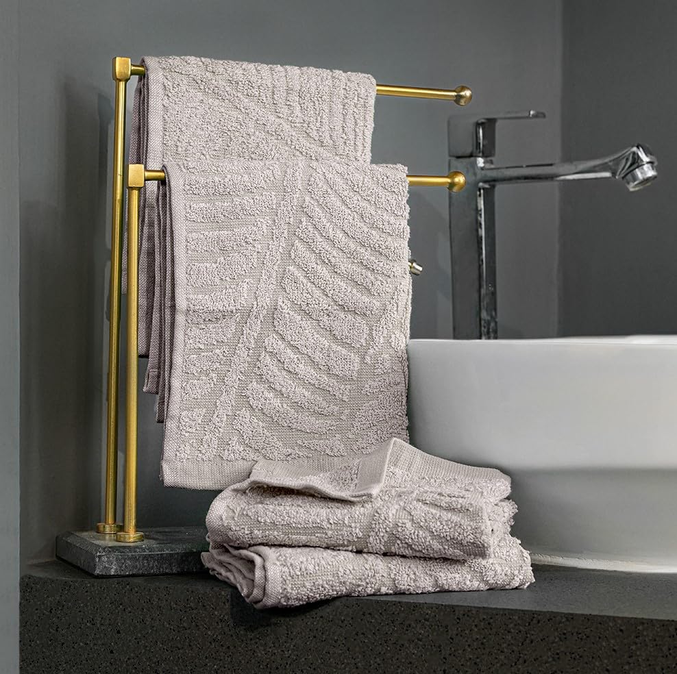Image of MUSA Banana Face Towels | 400 GSM | Terry Face Towel Set of 4 with Free Bag | Super Soft & Ultra Absorbent Towels for Facewash | Face Towel for Women, Men (Shadow Grey)