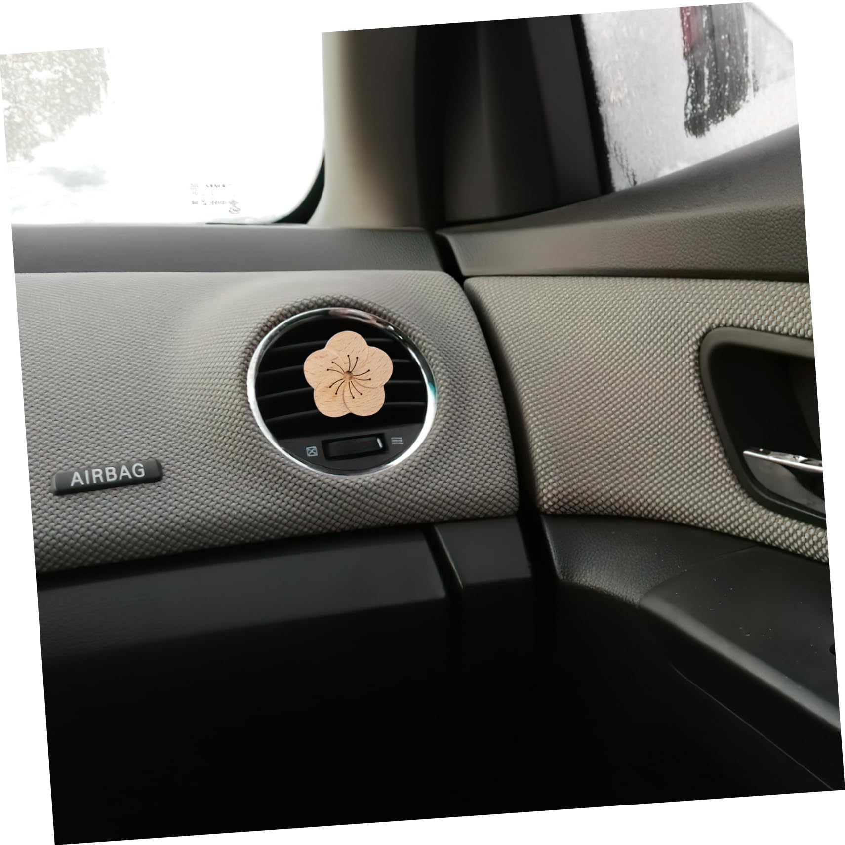 9stücke Teiliges Auto Luftventil Clips Duftende Blumen-designs Für Stilvolle Auto-dekoration Kompatibel Mit Fahrzeugmodellen