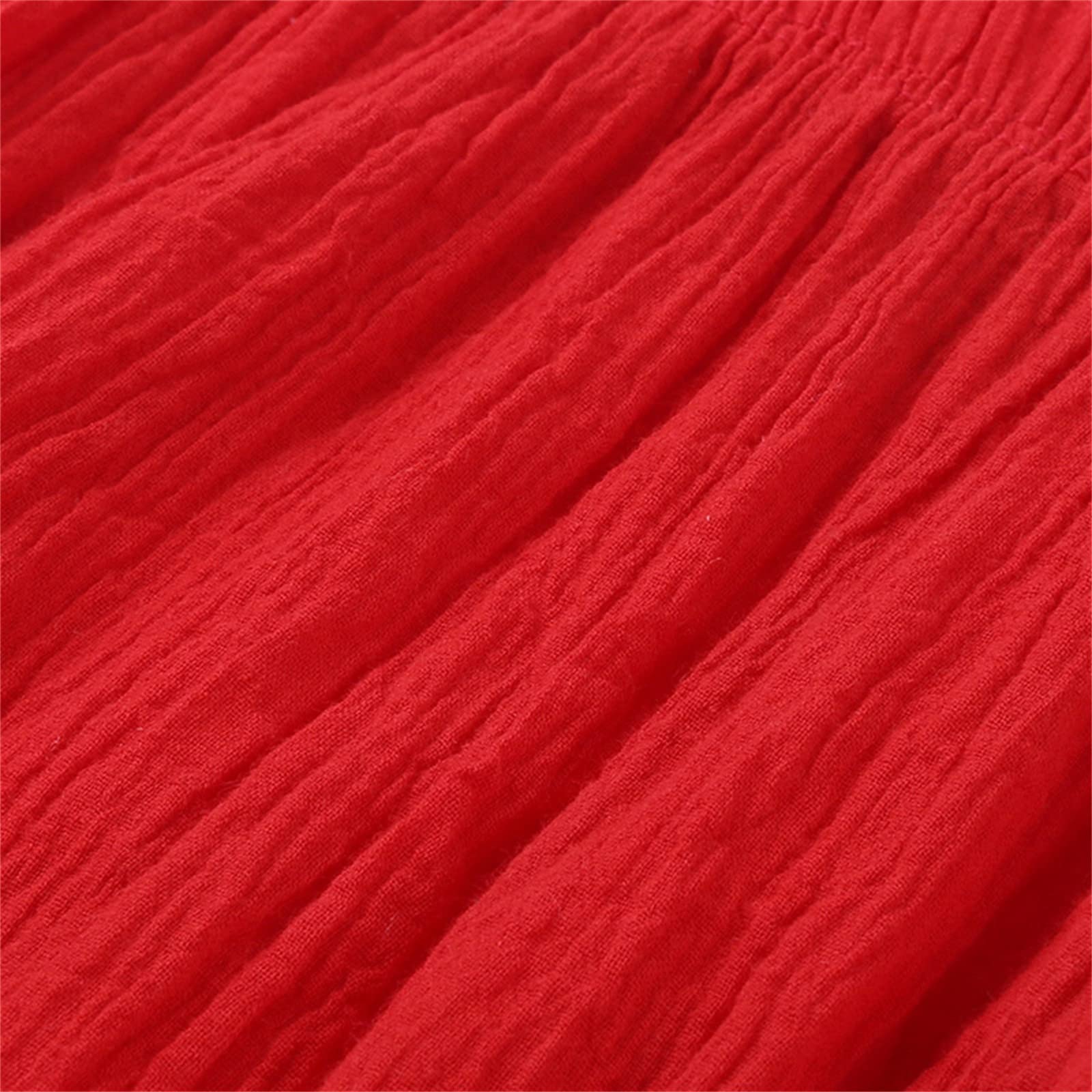 2025 - Recién Nacido Bebé Niñas Niños Sólido Primavera Verano Pantalones Cortos Volantes Ropa Caballero Hombre