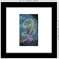 Vista 6 de Trends International Gallery Pops Disney Wish - Wish Come True Panel #6 - Póster de pared, 12.00 x 12.00 pulgadas, versión de marco negro