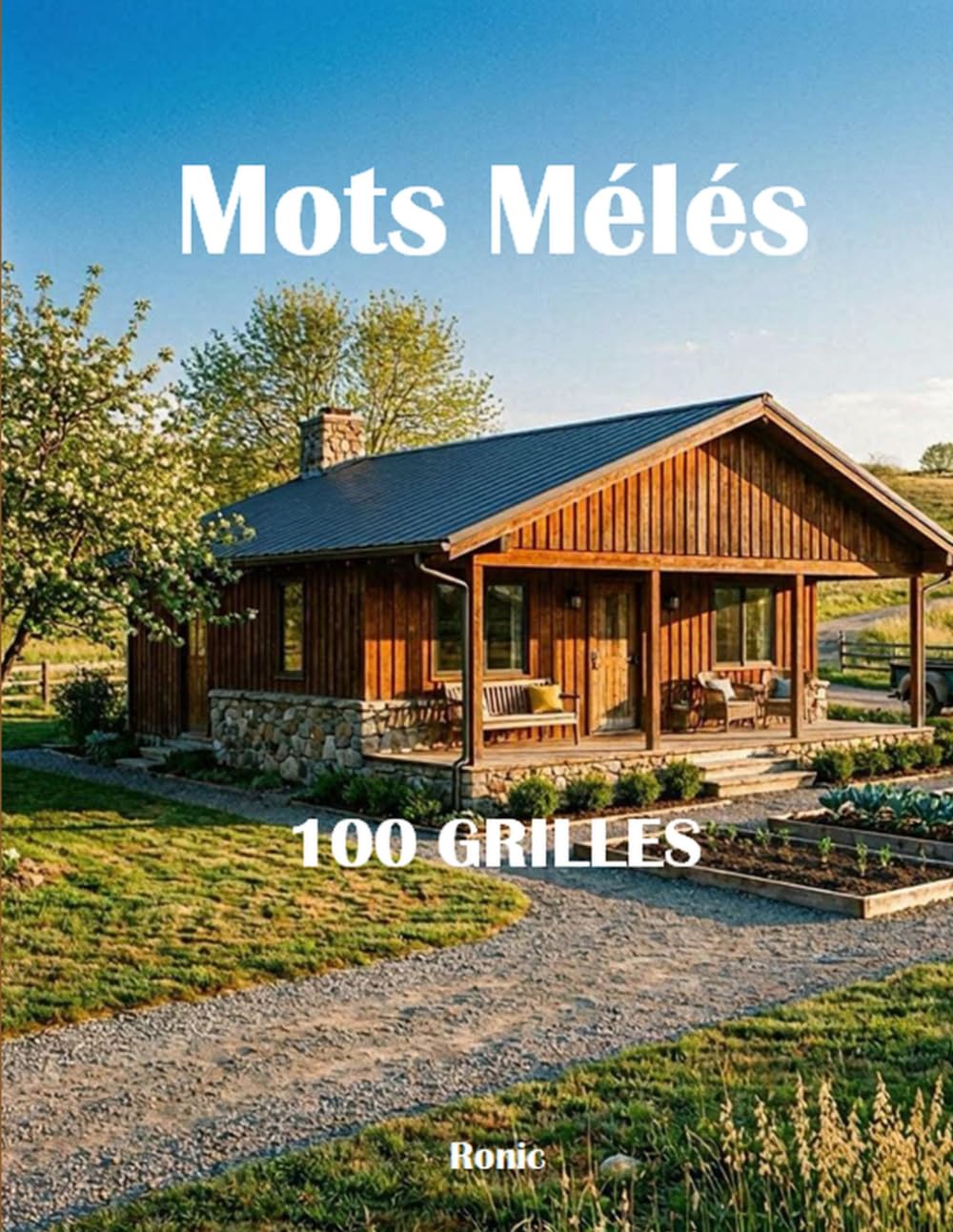 Mots Mêlés Maison: 100 Grilles Thématiques - 2 par Page - Avec Solutions