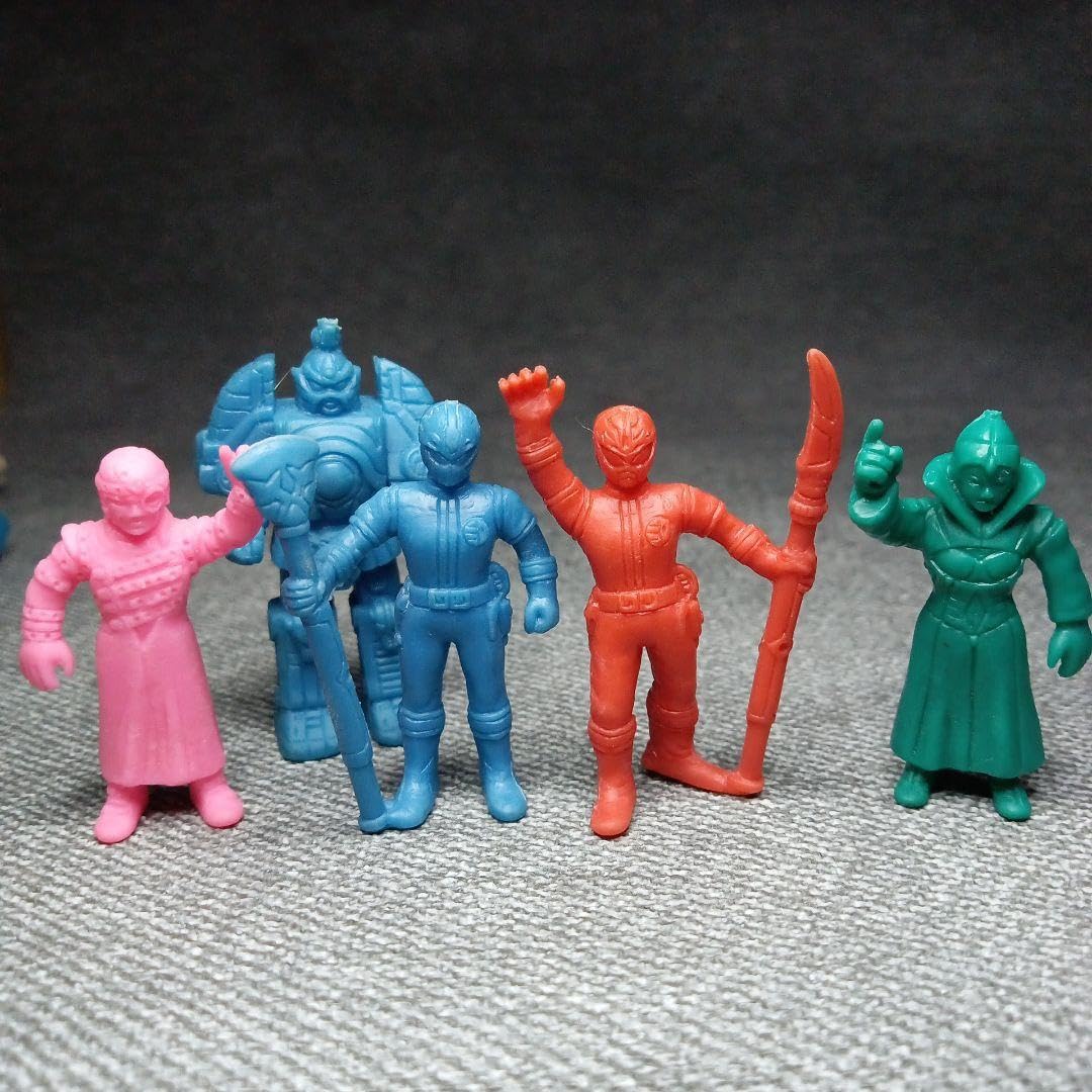 Amazon.co.jp: 五星戦隊ダイレンジャー 消しゴム フィギュア