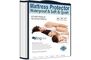 Saferest Cooling Mattress Protector Twin XL Waterproof