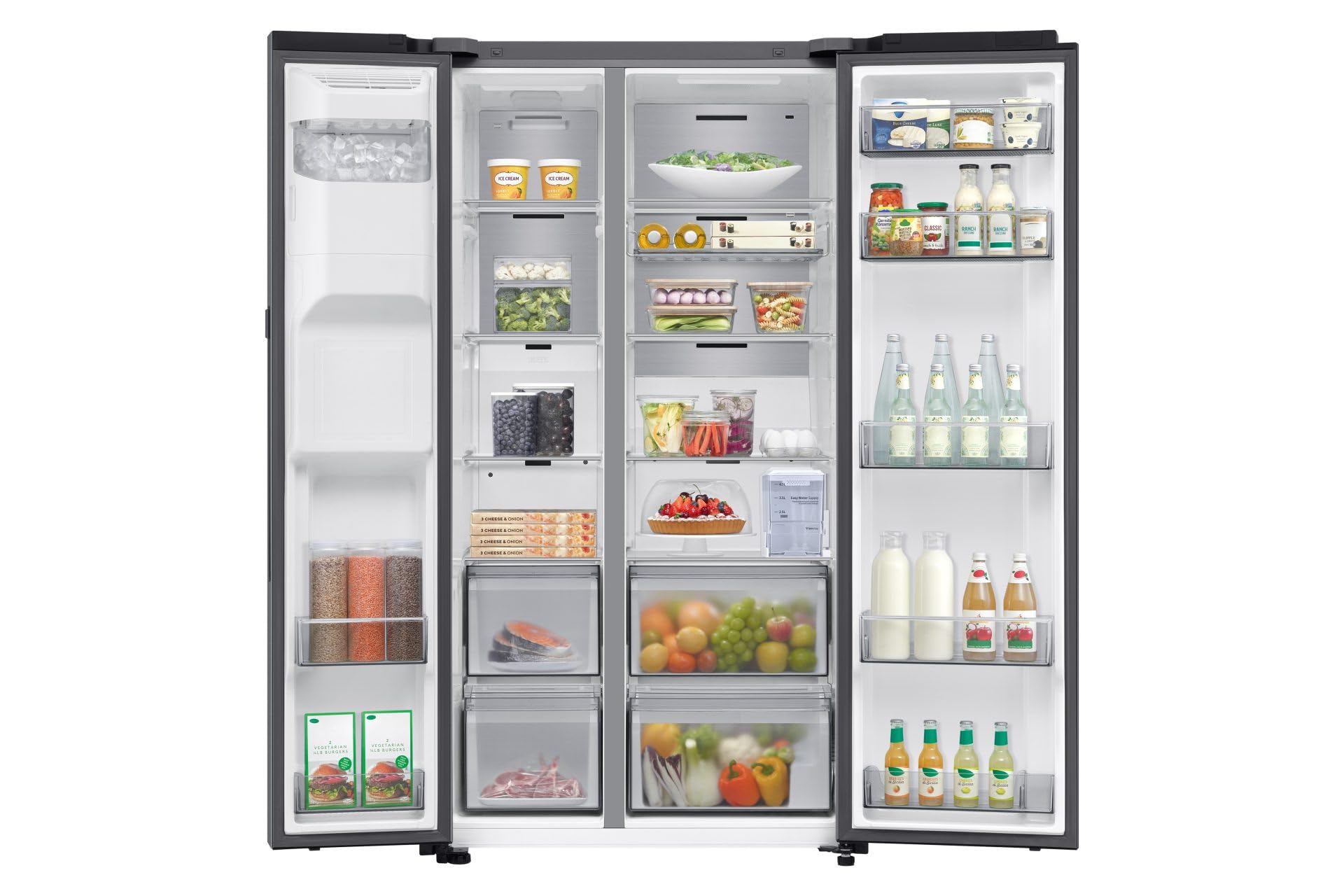 Refrigeratore Sx-Sx Samsung RS80F67KCTEF AI 178 cm 634 L - Dettaglio