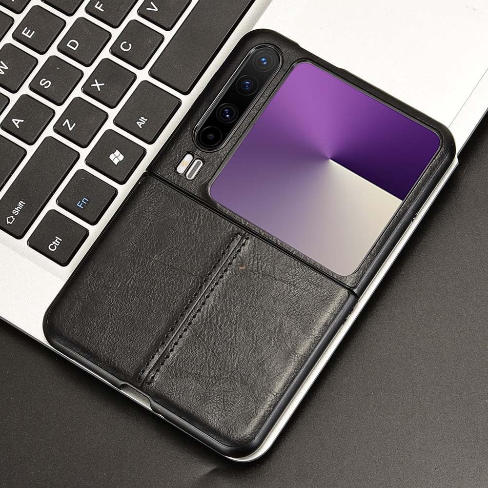 Ultracienkie etui do Huawei Pura X, matowe etui na telefon komórkowy, skórzane, odporne na pozostawianie odcisków palców, antypoślizgowe, miękkie etui ochronne, czarne, Pura X