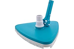 Weighted Triangular Vacuum Head with Swivel Connection for Above Ground Pools