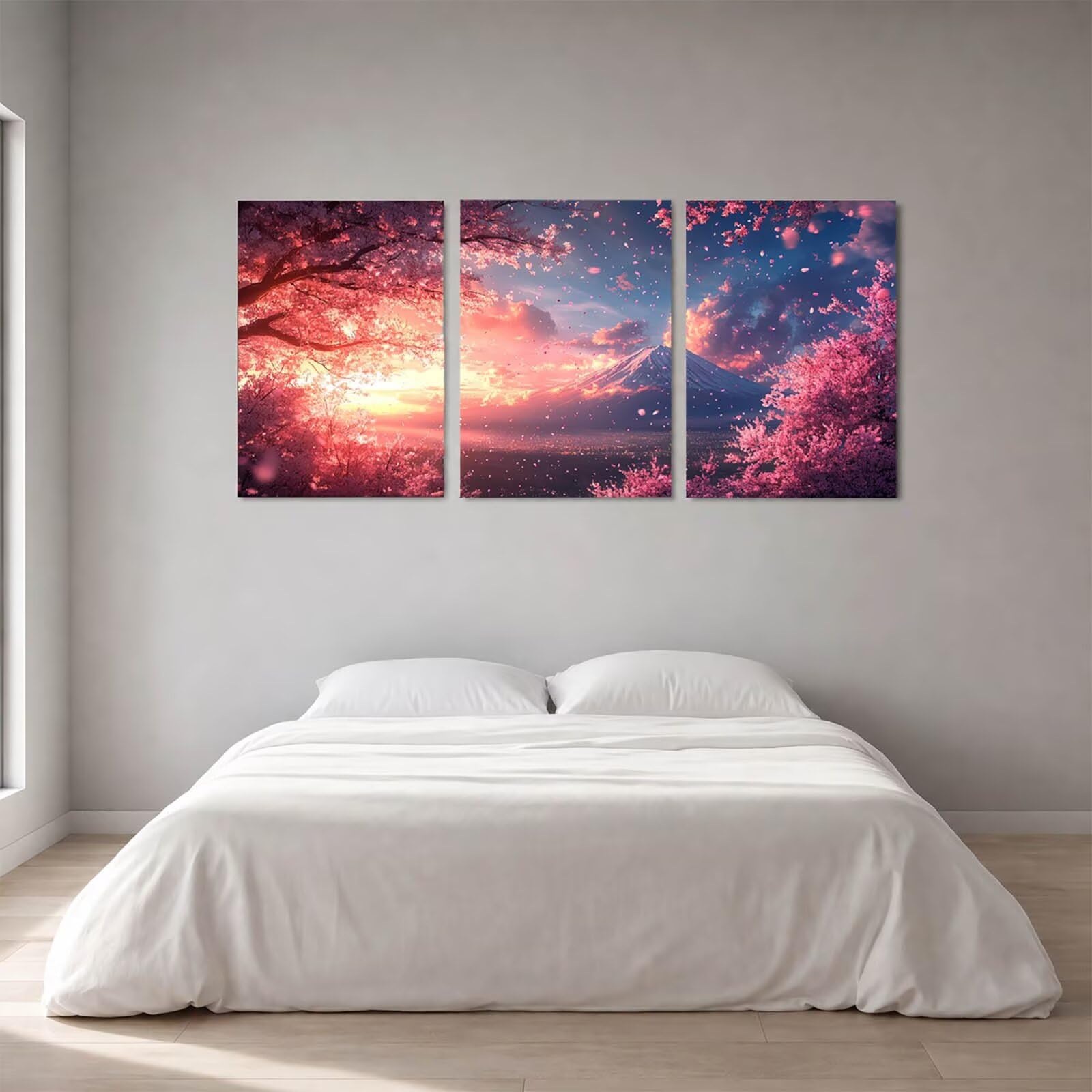 Zestaw artystycznych diamentów Fuji, dla dorosłych, krajobraz, malarstwo diamentowe, kryształ, sztuka, haft krzyżykowy, zestaw do haftowania, 61 x 40 cm x 3, do malowania po numerach, dla dorosłych z