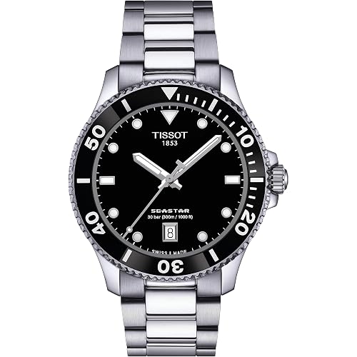 Tissot Seastar 1000, Swiss Quartz, 40mm, Black Dial, Watch