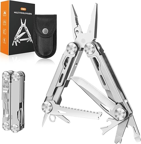14-in-1 Stainless Steel Foldable Multi Tool
