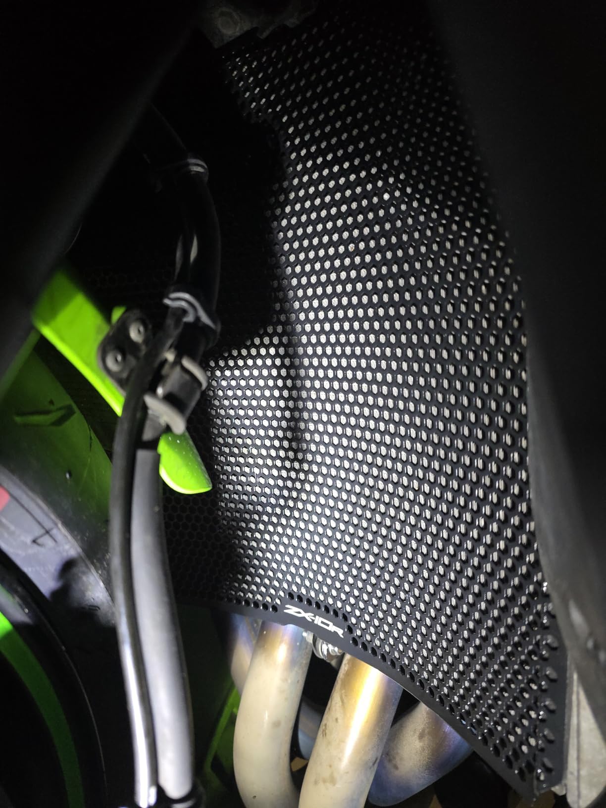 Amazon.com: Ninja ZX-10R Radiator Oil Cooler Guard Set Compatible