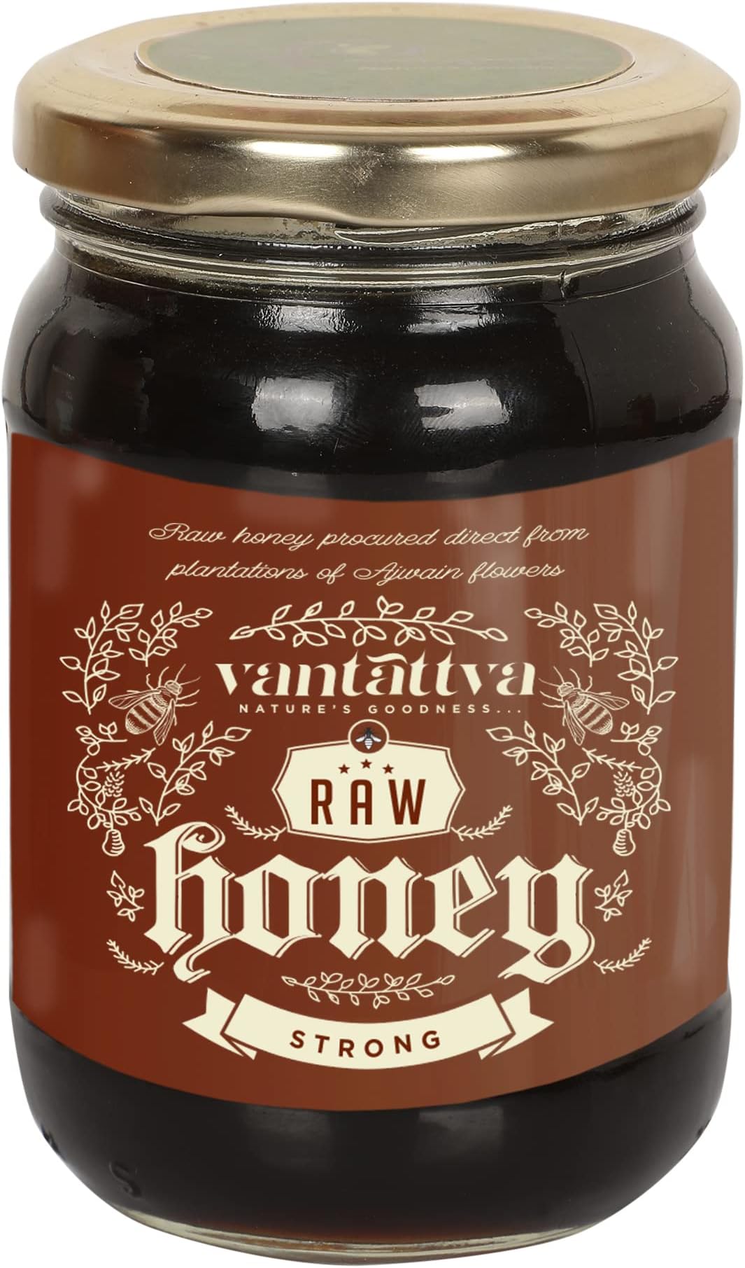 Raw Unprocessed Honey-Strong -350 gm