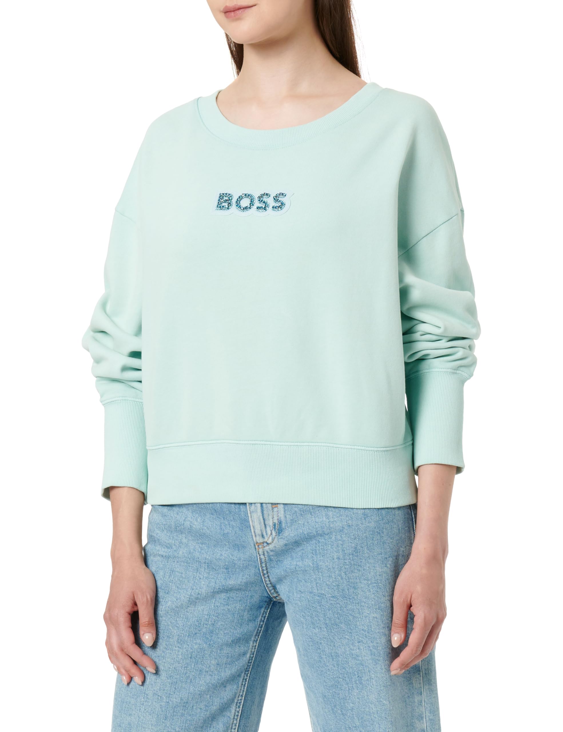Boss C_elay_stonebadge 10254045 01 Sudadera Mujer (Pack de 1)