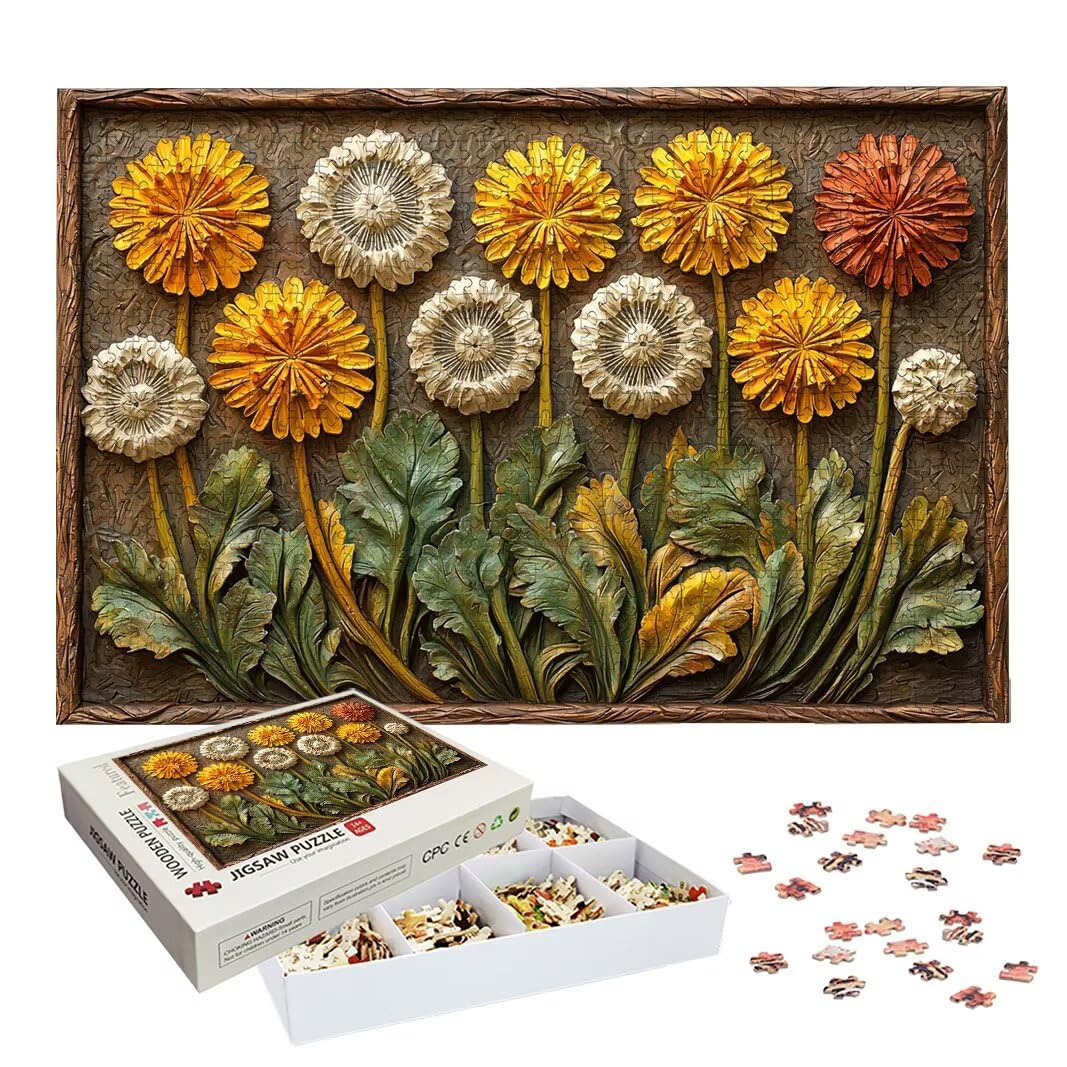 Puzzle Flor, Puzzle 3000 Piezas para Adultos, Regalo Mujer/Hombre -2575
