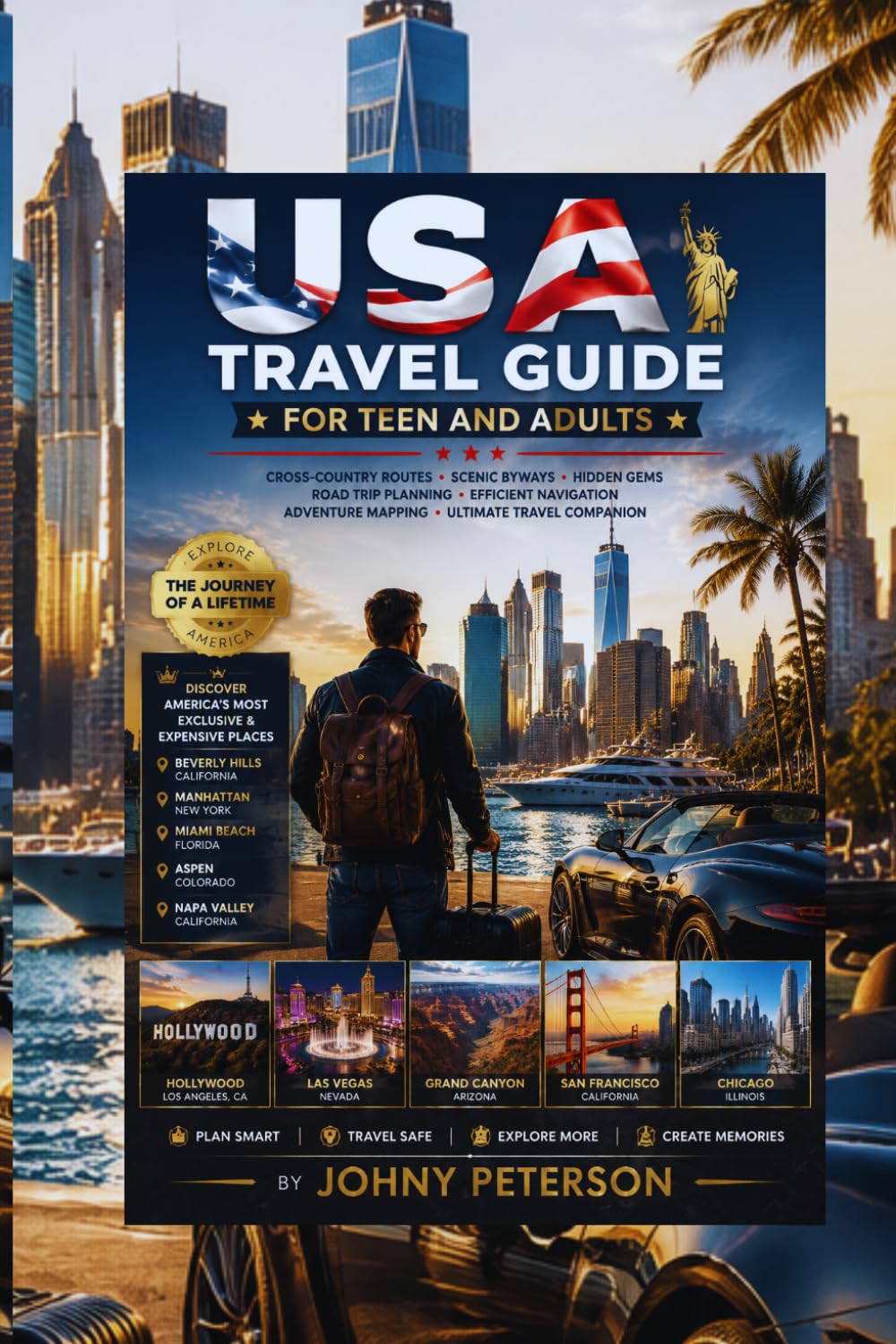 USA TRAVEL GUIDE FOR TEEN AND ADULTS: Cross-Country Routes, Scenic Byways, Hidden Gems, Road Trip Planning, Efficient Navigation, Adventure Mapping, Ultimate Travel Companion