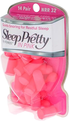 Miniatura 3 de Tapones para los oídos para mujer, 14 pares (paquete de 3)