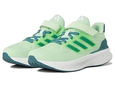 adidas Kids Ultrarun 5 Elastic Lace Shoes (Little Kid) Kids Shoes Semi Green Spark/Preloved Teal/Lime Burst : 12.5 Little Kid M, Textile